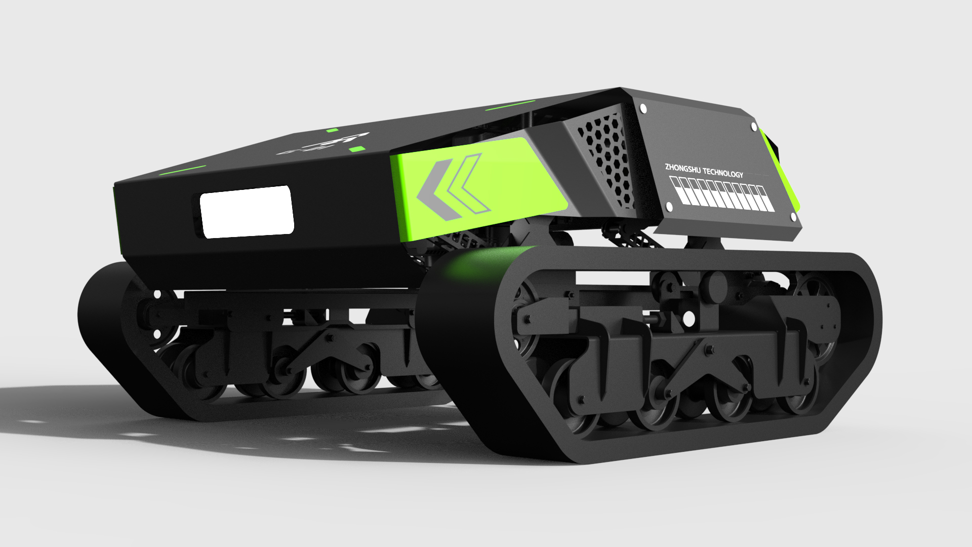 Remote-controlled lawn mower